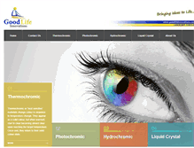 Tablet Screenshot of goodlifeinnovations.com
